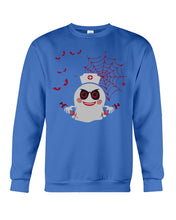Load image into Gallery viewer, Boo Mysterious Design Gift For Nurse Sweatshirt
