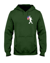 Load image into Gallery viewer, Bigfoot Flag Usa Two-Sided Custom Design Gift For Friends Hoodie
