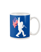 Load image into Gallery viewer, Bigfoot Flag Usa Two-Sided Custom Design Gift For Friends Mug
