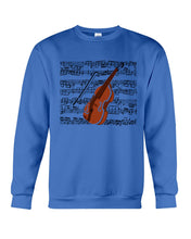 Load image into Gallery viewer, Cello Special Unique Custom Design For Music Instrument Lovers Sweatshirt
