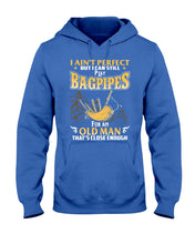 Load image into Gallery viewer, Bagpipes - Old Man Perfect Funny Gift For Birthday Hoodie

