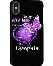 Load image into Gallery viewer, Being A   Gola Bone  Makes My Life Complete Personalized Name Gifts Phone case
