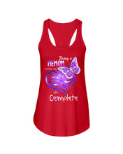 Load image into Gallery viewer, Being A    Memom Makes My Life Complete Personalized Name Gifts Ladies Flowy Tank
