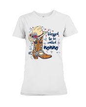 Load image into Gallery viewer, Blessed To Be Called Nonno Cowboy Custom Design Gifts Ladies Tee
