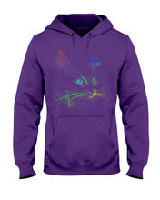 Load image into Gallery viewer, Colorful Cat Heart Custom Design Gift For Cat Lovers Hoodie
