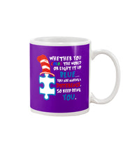 Load image into Gallery viewer, Autism Keep Being You Custom Design Gift Mug
