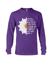 Load image into Gallery viewer, Assuming I&#39;m Just An Old Lady Was Your First Mistake Gift For Flower Lovers Unisex Long Sleeve
