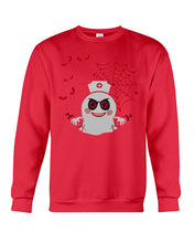 Load image into Gallery viewer, Boo Mysterious Design Gift For Nurse Sweatshirt
