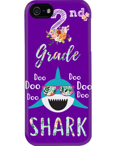 2Nd Grade Doo Doo Shark Anniversary Gift Phone case