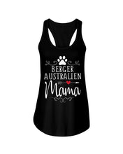 Load image into Gallery viewer, Berger Australien Mama Gift For Dog Lovers Ladies Flowy Tank
