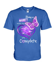 Load image into Gallery viewer, Being A Nanet Makes My Life Complete Guys V-Neck
