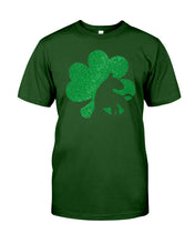 Load image into Gallery viewer, Bull Terrier Clover St Patrick&#39;s Day For Dog Lovers Guys Tee
