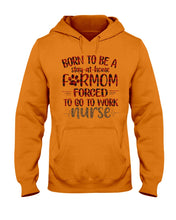 Load image into Gallery viewer, Born To Be A Stay At Home Furmom Funny Gift For Mother&#39;s Day Hoodie
