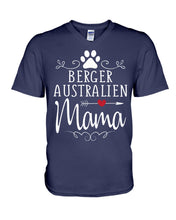 Load image into Gallery viewer, Berger Australien Mama Gift For Dog Lovers Guys V-Neck
