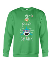 Load image into Gallery viewer, 2Nd Grade Doo Doo Shark Anniversary Gift Sweatshirt
