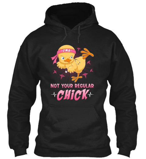 Cna Not Your Regular Chick Custom Design Gifts Hoodie