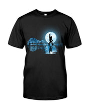Load image into Gallery viewer, Bigfoot Guitar And Lake  Meaningful Gifts For Bigfoot Lovers Guys Tee
