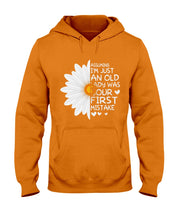 Load image into Gallery viewer, Assuming I&#39;m Just An Old Lady Was Your First Mistake Gift For Flower Lovers Hoodie
