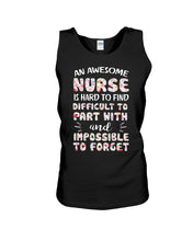 Load image into Gallery viewer, An Awesome Nurse Is Hard To Find Custom Design Unisex Tank Top

