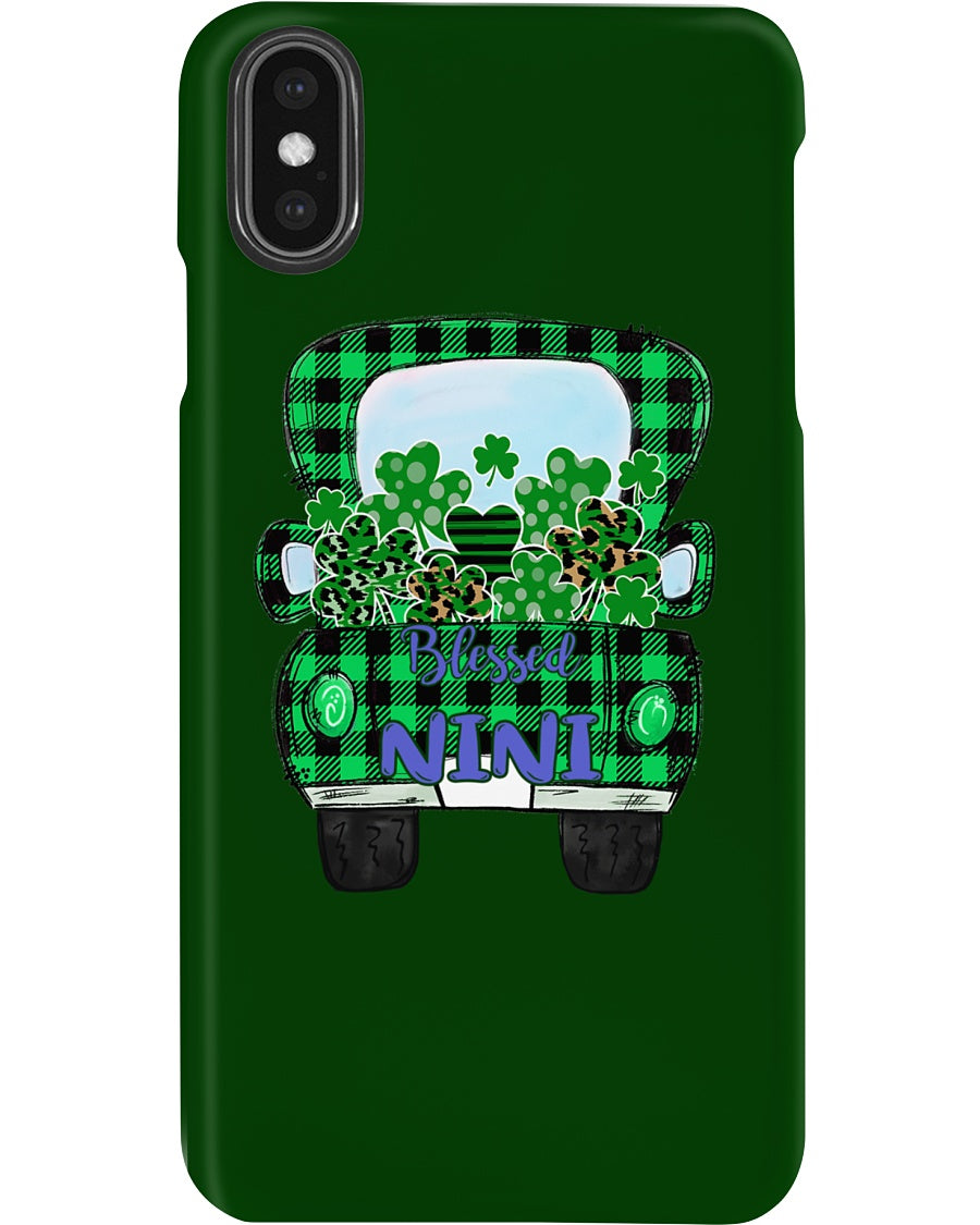 Blessed Nini Patrick's Day Custom Design Personalized Name Gifts Phone case