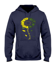 Load image into Gallery viewer, Cannabis Sunshine Abstract Image Custom Design Hoodie
