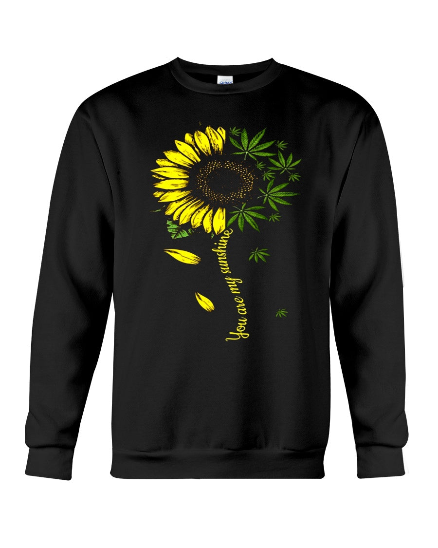 Cannabis Sunshine Abstract Image Custom Design Sweatshirt