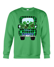 Load image into Gallery viewer, Blessed Ganny Patrick&#39;s Day Custom Design Personalized Name Gifts Sweatshirt
