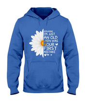 Load image into Gallery viewer, Assuming I&#39;m Just An Old Lady Was Your First Mistake Gift For Flower Lovers Hoodie

