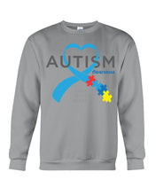 Load image into Gallery viewer, Autism Love Hope Accept Custom Design - World Autism Awareness Day Gift Sweatshirt

