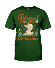 Load image into Gallery viewer, Blessed Is The Person Who Has Earned The Love Of Chihuahua Gifts For Chihuahua Lovers Guys Tee
