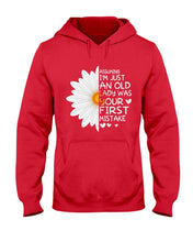 Load image into Gallery viewer, Assuming I&#39;m Just An Old Lady Was Your First Mistake Gift For Flower Lovers Hoodie
