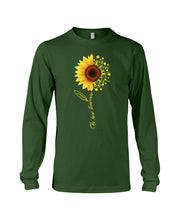 Load image into Gallery viewer, Be Here Tomorrow Sunflower Spina Bifida Awareness Unisex Long Sleeve
