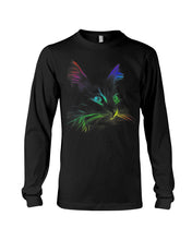 Load image into Gallery viewer, Colorful Cat Heart Custom Design Gift For Cat Lovers Unisex Long Sleeve
