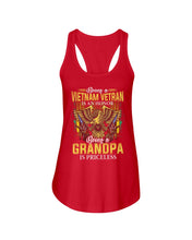 Load image into Gallery viewer, Being A Vietnam Veteran Is An Honor Grandpa Gifts Ladies Flowy Tank
