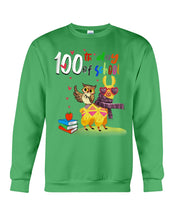 Load image into Gallery viewer, 100Th Day Of School Funny Llama  And Owl Gifts For Students Sweatshirt
