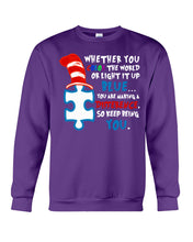 Load image into Gallery viewer, Autism Keep Being You Custom Design Gift Sweatshirt
