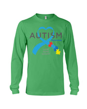 Load image into Gallery viewer, Autism Love Hope Accept Custom Design - World Autism Awareness Day Gift Unisex Long Sleeve
