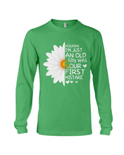 Load image into Gallery viewer, Assuming I&#39;m Just An Old Lady Was Your First Mistake Gift For Flower Lovers Unisex Long Sleeve
