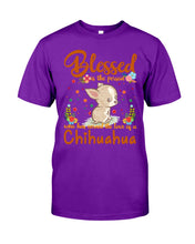 Load image into Gallery viewer, Blessed Is The Person Who Has Earned The Love Of Chihuahua Gifts For Chihuahua Lovers Guys Tee
