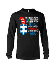Load image into Gallery viewer, Autism Keep Being You Custom Design Gift Unisex Long Sleeve
