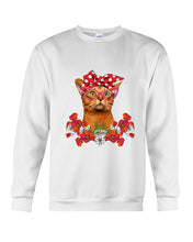 Load image into Gallery viewer, Abyssinian Bow Special Gift For Cat Lovers Sweatshirt
