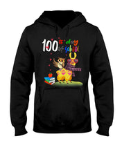 Load image into Gallery viewer, 100Th Day Of School Funny Llama  And Owl Gifts For Students Hoodie
