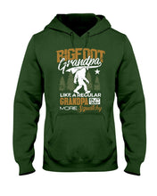 Load image into Gallery viewer, Bigfoot Grandma - Like A Regular Grandpa But Way More Squatchy Custom Design Hoodie
