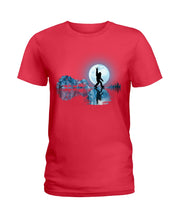 Load image into Gallery viewer, Bigfoot Guitar And Lake  Meaningful Gifts For Bigfoot Lovers Ladies Tee
