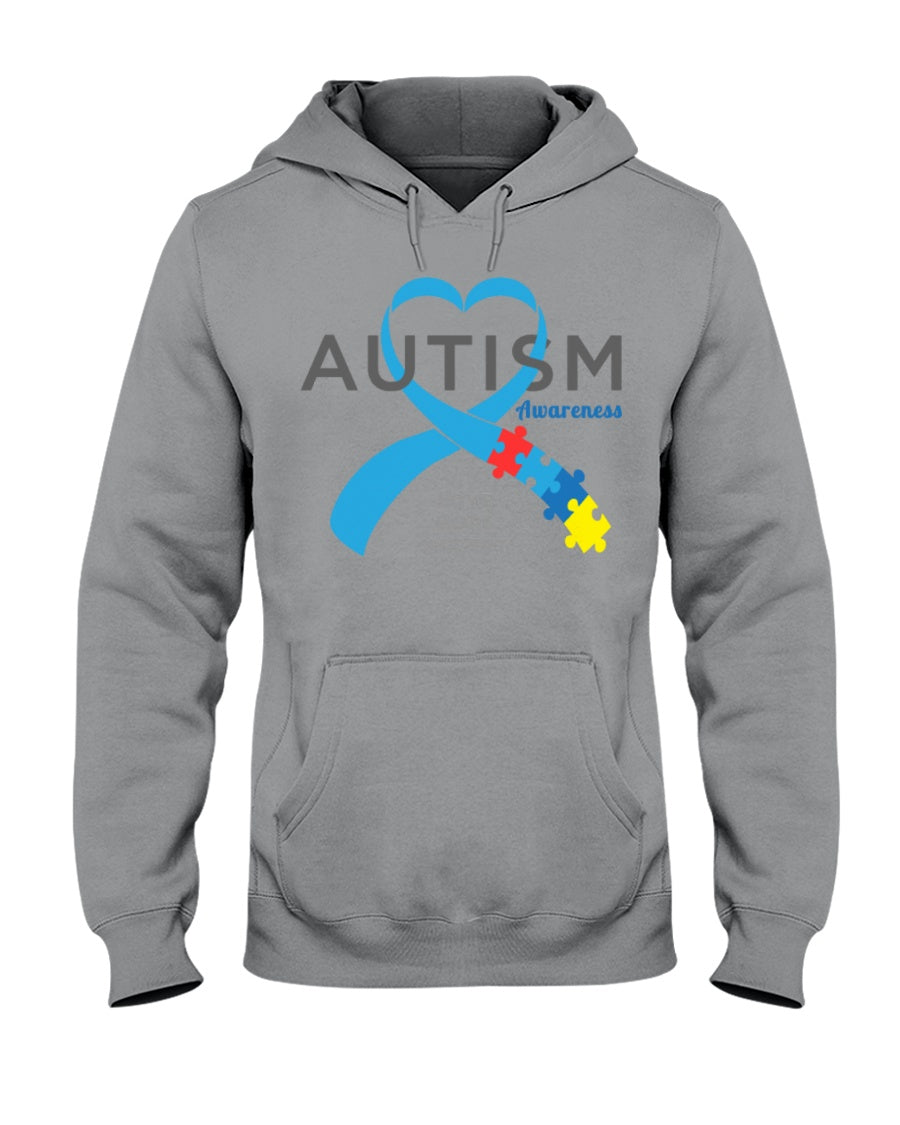 Autism Love Hope Accept Custom Design - World Autism Awareness Day Gift Hoodie