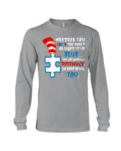 Load image into Gallery viewer, Autism Keep Being You Custom Design Gift Unisex Long Sleeve

