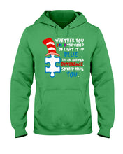 Load image into Gallery viewer, Autism Keep Being You Custom Design Gift Hoodie

