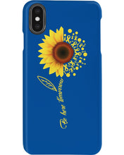 Load image into Gallery viewer, Be Here Tomorrow Sunflower Spina Bifida Awareness Phone case
