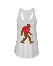 Load image into Gallery viewer, Bigfoot Maga Simple Unique Meaningful Gifts For Bigfoot Lovers Ladies Flowy Tank
