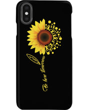 Load image into Gallery viewer, Be Here Tomorrow Sunflower Spina Bifida Awareness Phone case
